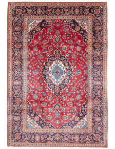 Hand Made Rug Ardakan Persia 200x298 Red Dark B