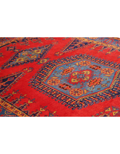 Tappeto Originale Wiss Persia 216x323 Rosso Blu