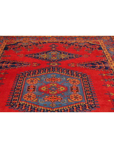Hand Made Rug Wiss Persia 216x323 Red Blue