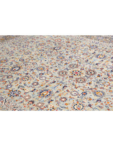 Tappeto Originale Kashan Persia 272x387 Verde A