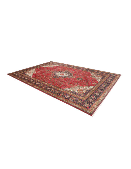 Tabriz 247x356 Cm Tabriz Persia Lana Cardata A Mano Cotone