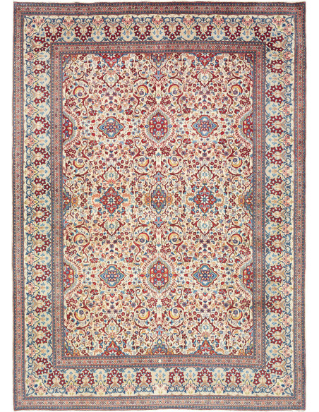 Kashan 248x345 Cm Kashan, Persia, Lana Cardata A Mano