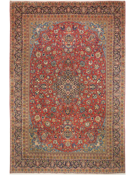 Shahreza 287x430 Cm Shahreza Persia Lana Cardata A Mano