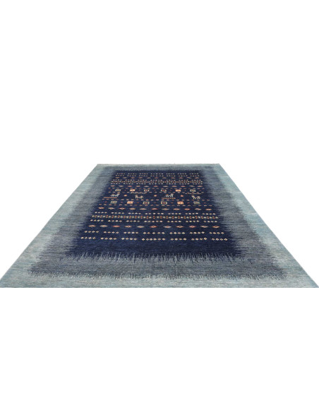 Rug Siva Pakistan 271x352 Indigo Blue Denim Blu