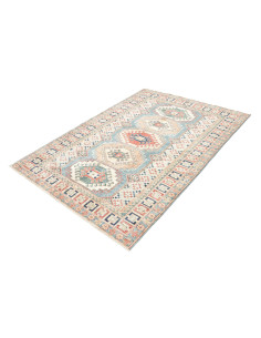 Kazak Fine 148x212 Cm Kazak Fine, Pakistan, Hand-carded Wool 2