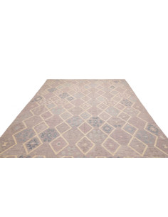 Kilim 257x344 Cm Kilim Afghanistan, Hand-carded Wool warp: 2