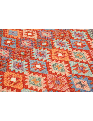 Kilim 204x300 Cm Kilim, Afghanistan, Hand-carded Wool,