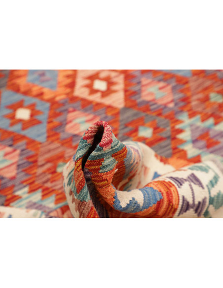 Kilim 204x300 Cm Kilim, Afghanistan, Hand-carded Wool,