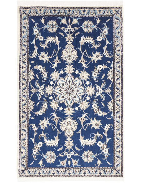Nain Kashmar 88x136 Cm Nain Kashmar, Persia, Hand-carded