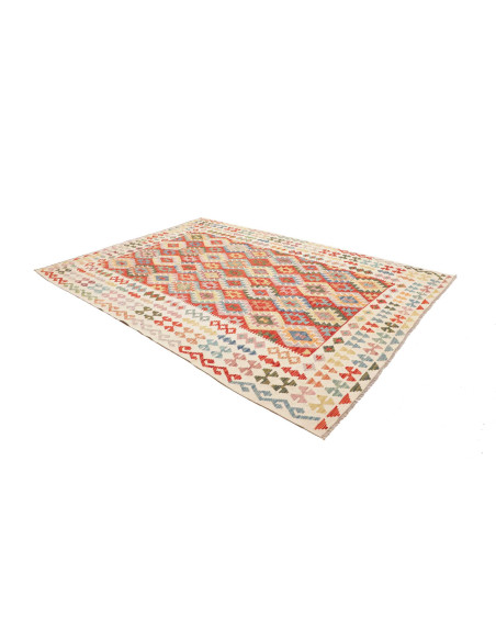 Kilim 208x291 Cm Kilim, Afghanistan, Wool, Cotton