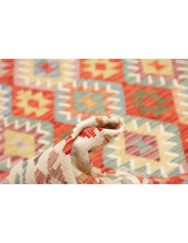 Kilim 208x291 Cm Kilim, Afghanistan, Wool, Cotton