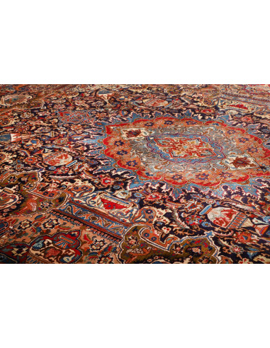 Tappeto Kashamr Zirkhaki Persia marrone grigio 300x394