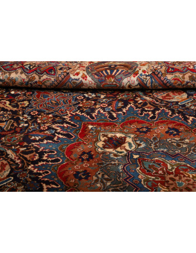 Tappeto Kashamr Zirkhaki Persia marrone grigio 300x394