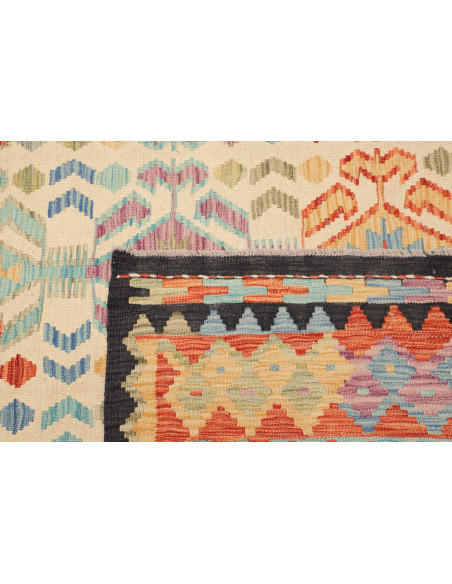 Kilim 203x294 Cm Kilim Afghanistan Lana Cardata A Mano