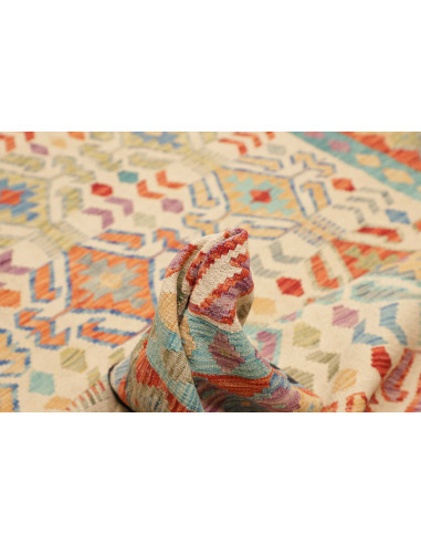 Kilim 203x294 Cm Kilim Afghanistan Lana Cardata A Mano