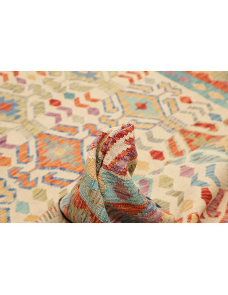 Kilim 203x294 Cm Kilim Afghanistan Lana Cardata A Mano