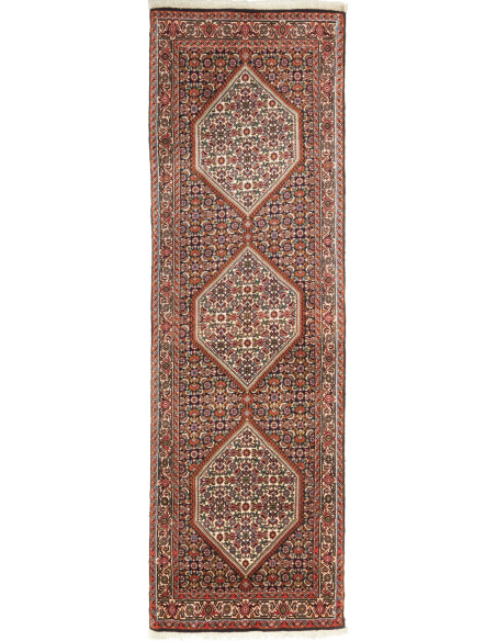 Bidjar 72x235 Cm Bidjar, Persia, Hand-carded Wool warp:
