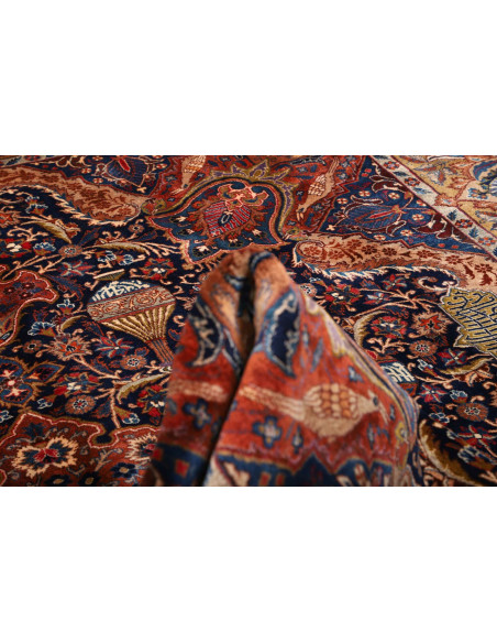 Rug Kashamr Zirkhaki Persia brown grey 300x389