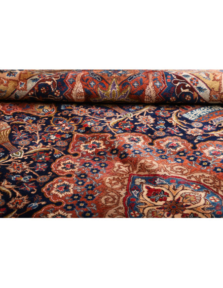 Rug Kashamr Zirkhaki Persia brown grey 300x389