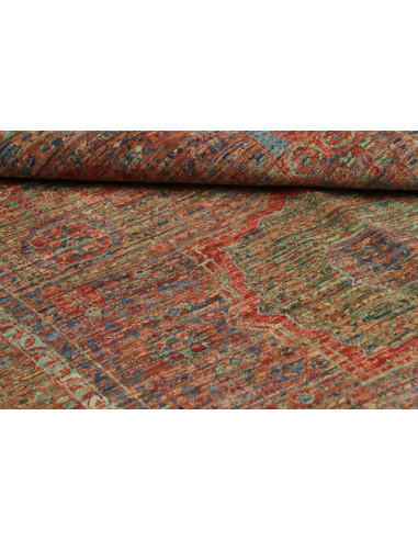 Tappeto Mamlouk Pakistan 126x182 Rosso Terracot