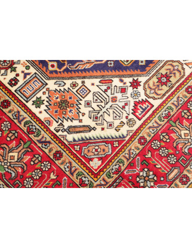 Tabriz 204x298 Cm Tabriz, Persia, Lana Cardata A Mano