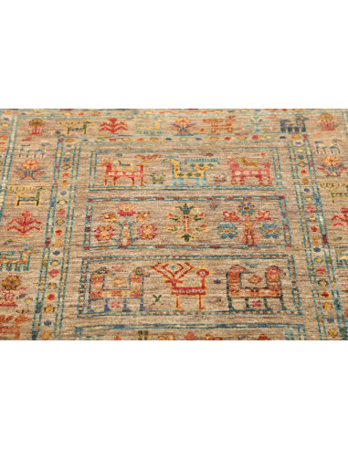 Tappeto Rubin Pakistan 81x129 Beige Blu Rosso G