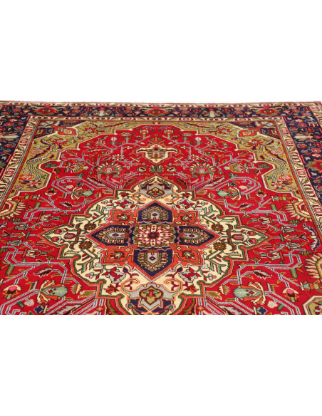 Tabriz 202x302 Cm Tabriz Persia Lana Cardata A Mano ordito: