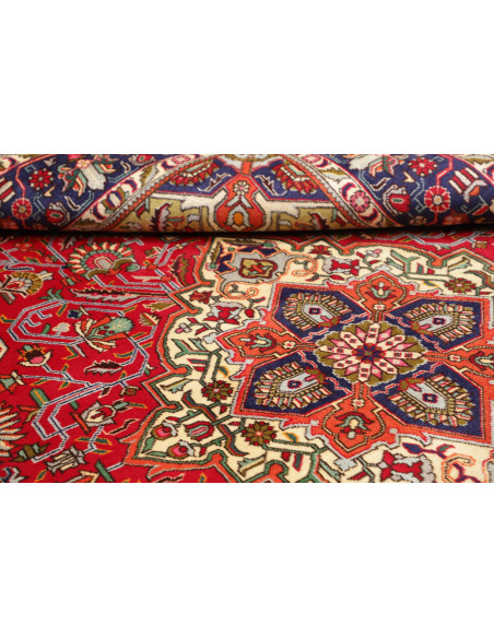 Tabriz 202x302 Cm Tabriz Persia Hand-carded Wool warp: