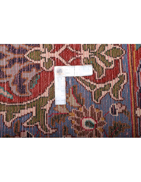Rug Kashamr Zirkhaki Persia maroon blue 294x396