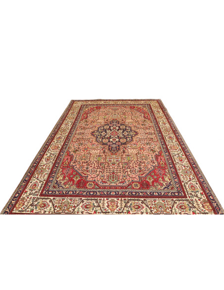 Tabriz 200x302 Cm Tabriz, Persia, Lana Cardata A Mano