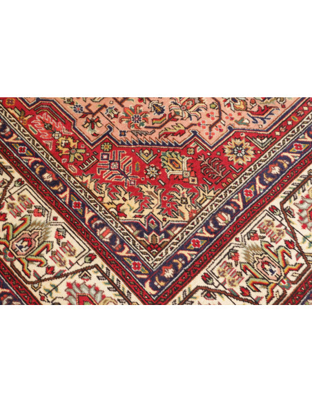 Tabriz 200x302 Cm Tabriz, Persia, Lana Cardata A Mano