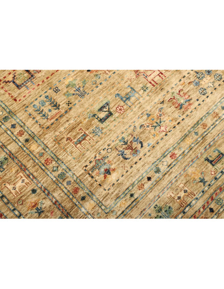 Rug Rubin Pakistan 165x238 Beige Multicolor