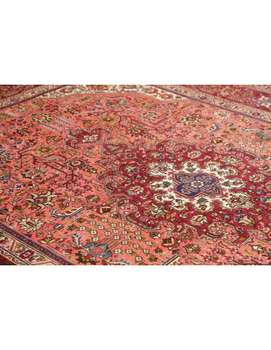 Tabriz 200x294 Cm Tabriz, Persia, Hand-carded Wool warp: