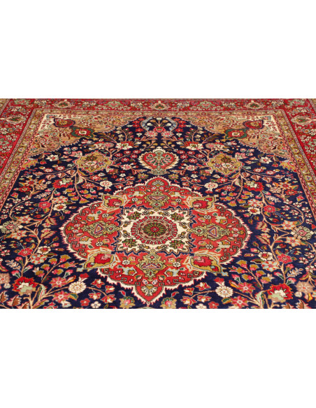 Tabriz 205x309 Cm Tabriz Persia Hand-carded Wool