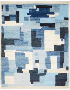 Tappeto Gabbeh Marrakech Pakistan 249x314 Blu B