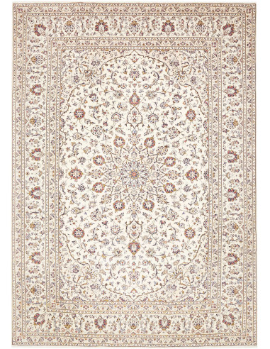 Kashan 243x342 Cm Kashan, Persia, Lana Cardata A Mano,