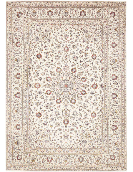 Kashan 243x342 Cm Kashan, Persia, Hand-carded Wool, Cotton,