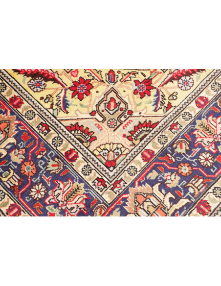 Tabriz 200x282 Cm Tabriz Persia Lana Cardata A Mano Cotone