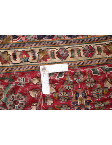 Tabriz 200x282 Cm Tabriz Persia Lana Cardata A Mano Cotone