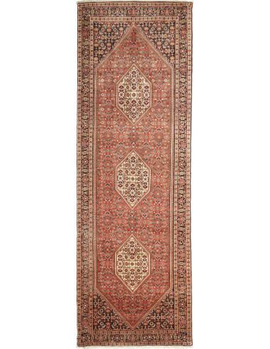 Bidjar 93x290 Cm Bidjar, Persia, Lana Cardata A Mano,