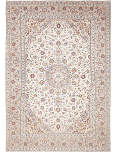 Kashan 240x346 Cm Kashan, Persia, Lana Cardata A Mano,