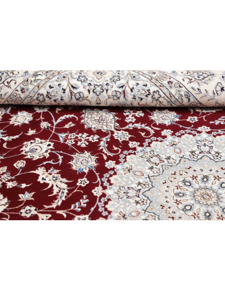 Nain 6la 150x230 Cm Nain 6la, Persia, Lana Cardata A Mano E