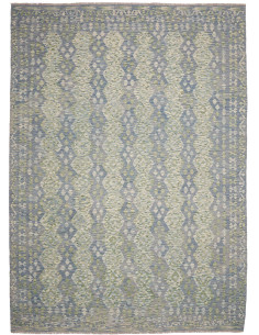 Rug Kilim Afghanistan 259x365 Light Blue Green