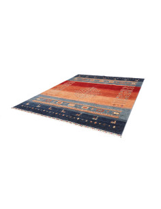 Tappeto Siva Pakistan 245x285 Blu Rosso Beige 2