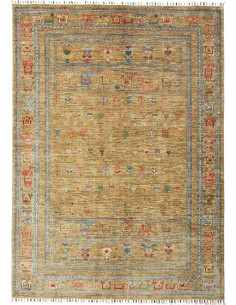 Rug Rubin Pakistan maroon brown 148x207