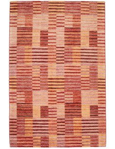 Tappeto Barjesta Pakistan 170x244 Rosso Arancio