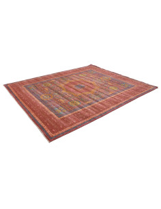 Rug Mamlouk Pakistan 246x293 Brick Red Blue Gol 2