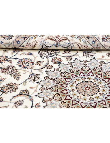Nain 6la 156x234 Cm Nain 6la Persia Hand-carded Wool And