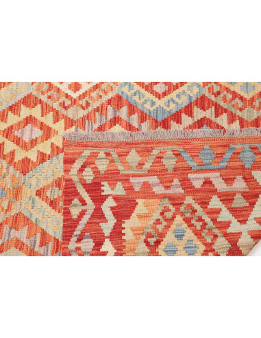 Tappeto Kilim Afghanistan 256x357 Rosso Terraco