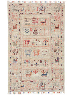 Rug Rubin Pakistan 80x125 Sand Beige Terracotta